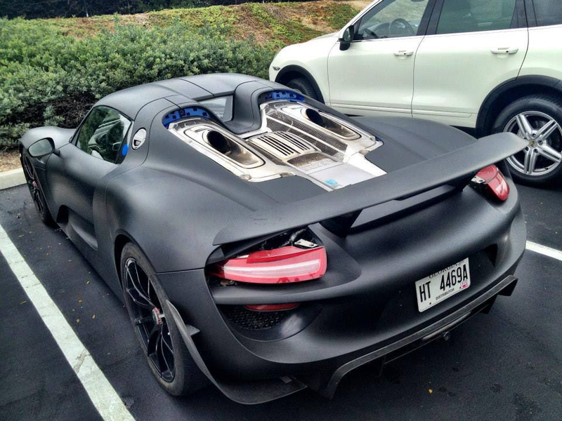 Illustration for article titled Another Porsche 918 Spyder Is Testing In San Diego Right Now
